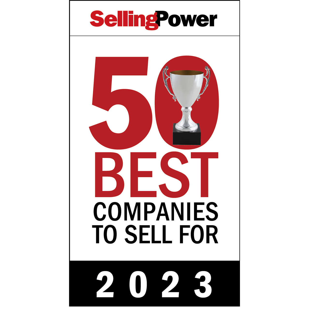 2023 SellingPower 50 Best Companies to Sell For