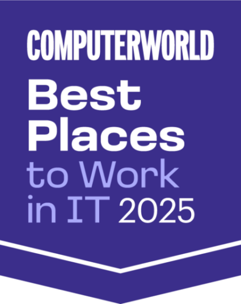 2025 Computerworld's Best Places to Work in IT logo.