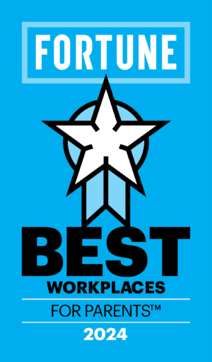 Fortune 2024 Best Workplaces for Parents logo.